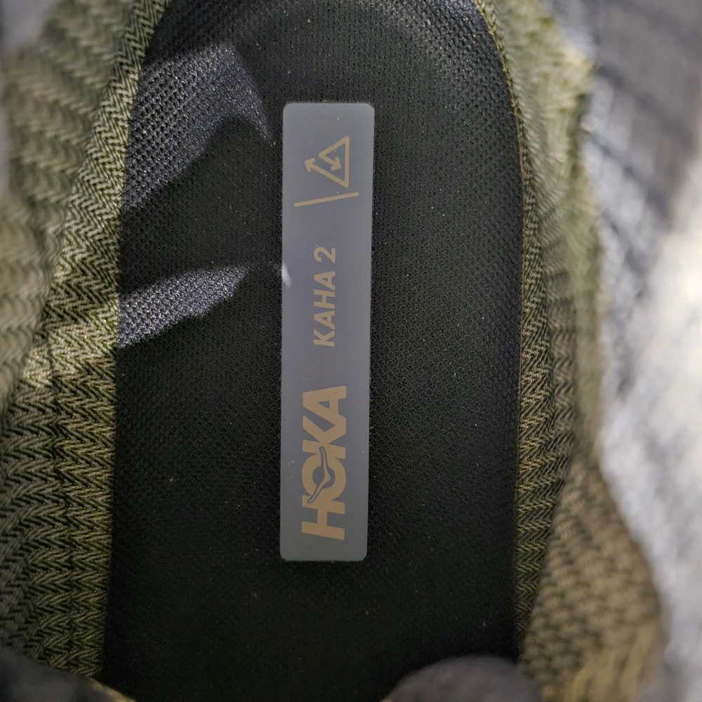 HOKA Kaha 2 GTX Gray/Blue Waterproof Hiking Boots - Picture 8 of 9